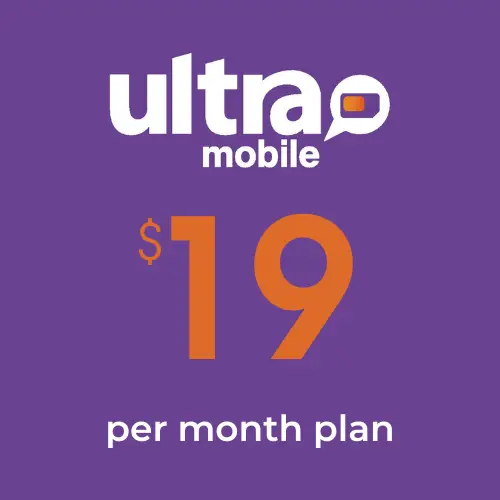 Ultra Mobile $19 plan