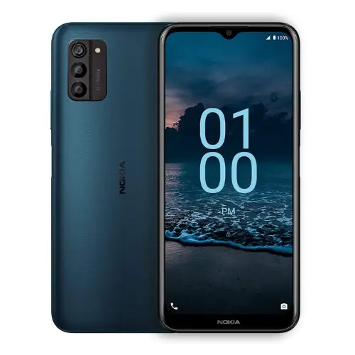 Nokia G100 Verizon, T-Mobile, AT&T Android 12 Unlocked Smartphone 3-Day Battery US Version 4/128GB 6.52-Inch Screen 13MP Triple Camera Polar Night Nokia G100 Android 12 Unlocked Smartphone